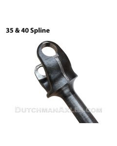 Dana 60 1550 series front inner axle | Single