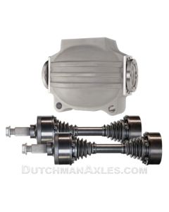Dutchman Independent 9 inch ford CV housing | Stub axles | Half Shafts | Joints | Bundle | rear view