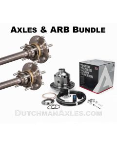 Dutchman | 35 spline Rear axles and ARB air locker Bundle | Jeep JL Wrangler | Sport or Sahara | 2018 and up