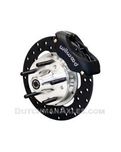 Wilwood Disc Brakes, Front Drag Kits, crossdrilled rotors