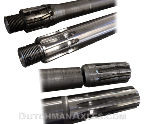 fire truck floater axles