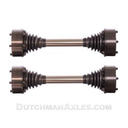 Dutchman built 33 spline 934 CV joint and chromoly half shaft