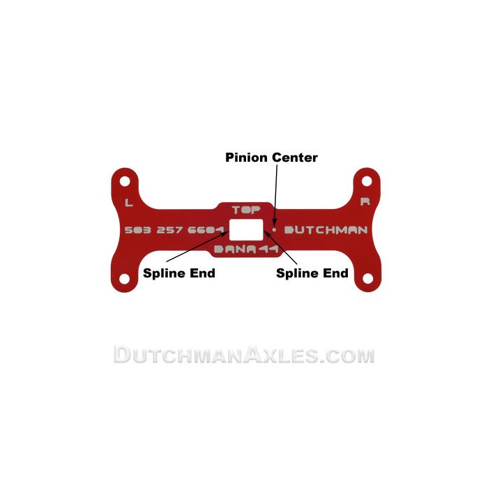 Axle and Housing Measuring Dog bone, Dana 44 | Dutchman Axles