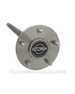 5 lug Stock replacement axle face with the black decal