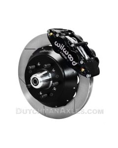 Wilwood Disc Brakes, 13 inch Front Kits, black calipers, plain rotors