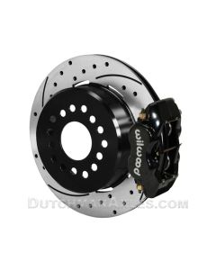 Wilwood black caliper & drilled rotor option
