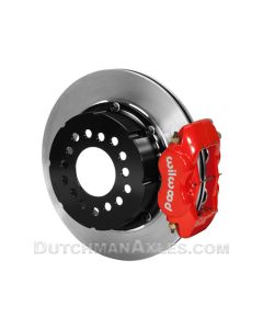Wilwood Red caliper, plain rotor option