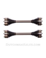 930 CV axle assembly with boots and Stage 8 locking bolts
