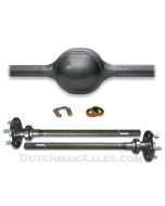 New 9" Ford Housing & Alloy Axle pkg, Roadster Round Back style
