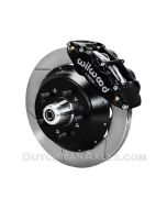 Wilwood Disc Brakes, 13 inch Front Kits, black calipers, plain rotors