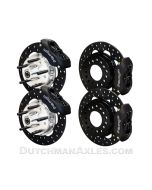 Wilwood Disc Brake kits, Drag Front & Rear bundle, cross drilled rotors, gray calipers