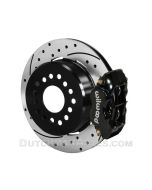 Wilwood black caliper & drilled rotor option