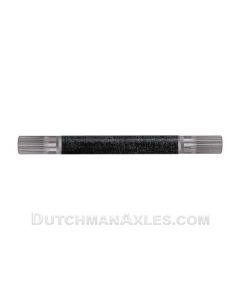 Double spline full floater axle, single
